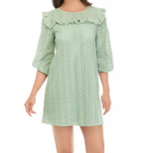 slim fit dress slacks Leo Beaded Mini Dress main image 1